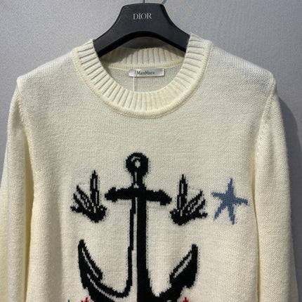 MAXMARA 26S CREW-NECK KNIT SWEATER 241