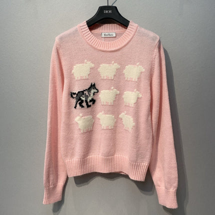 MAXMARA 26S CREW NECK KNIT SWEATER 304