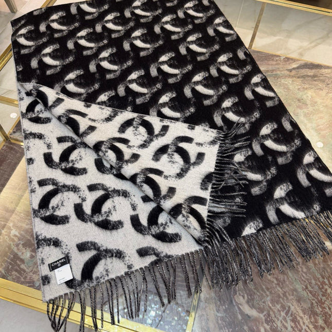 CHANEL 25S SCARF 210 CM IN CASHMERE 942916