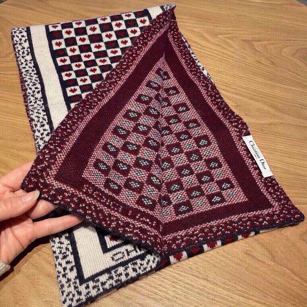 DIOR 26S SCARF 180CM IN CASHMERE 142551