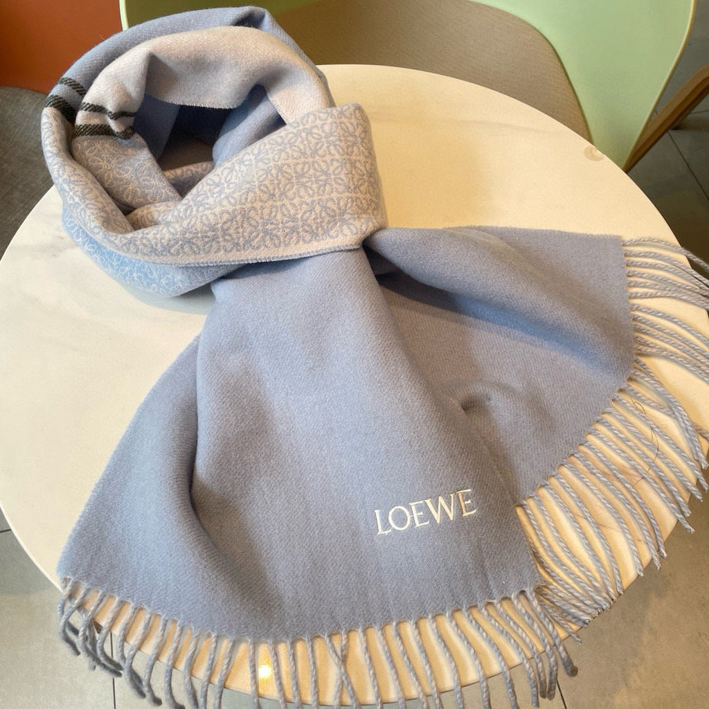 LOEWE 26S SCARF 182 IN CASHMERE WOOL 143410