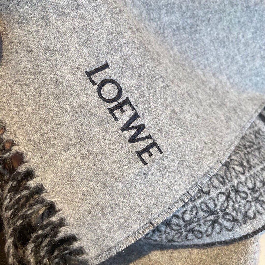 LOEWE 26S SCARF 182 IN CASHMERE WOOL 143411