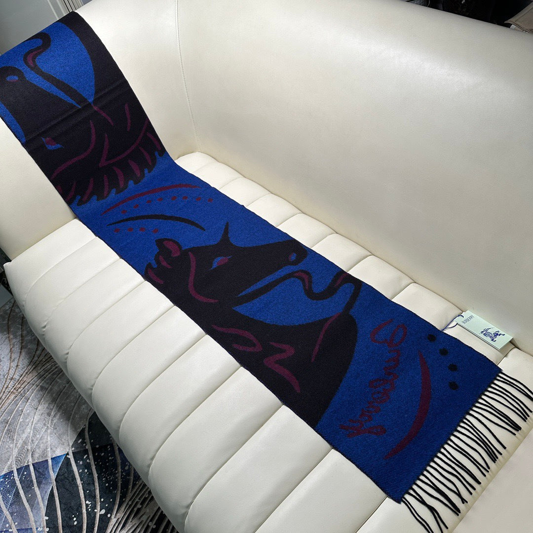 BURBERRY 26S SCARF 168CM IN CASHMERE 145850