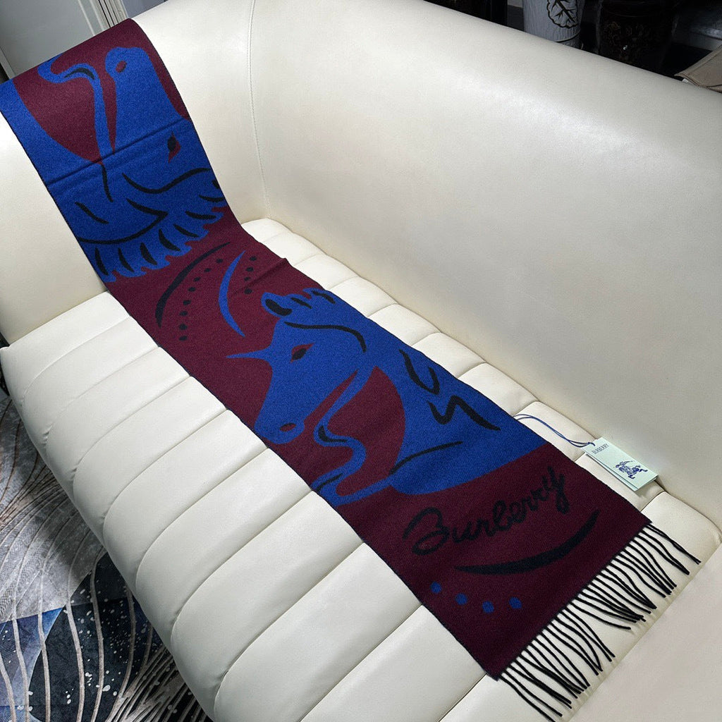 BURBERRY 26S SCARF 168CM IN CASHMERE 145850