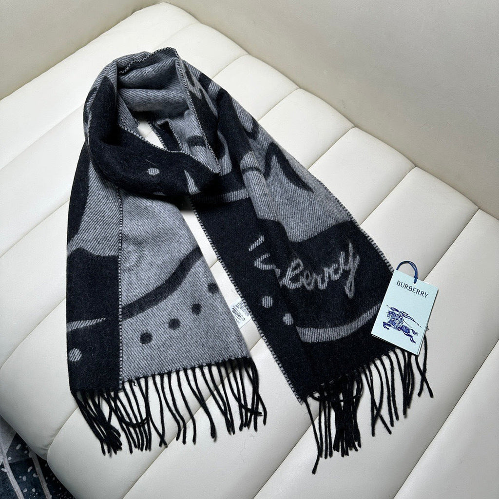 BURBERRY 26S SCARF 168CM IN CASHMERE 145851