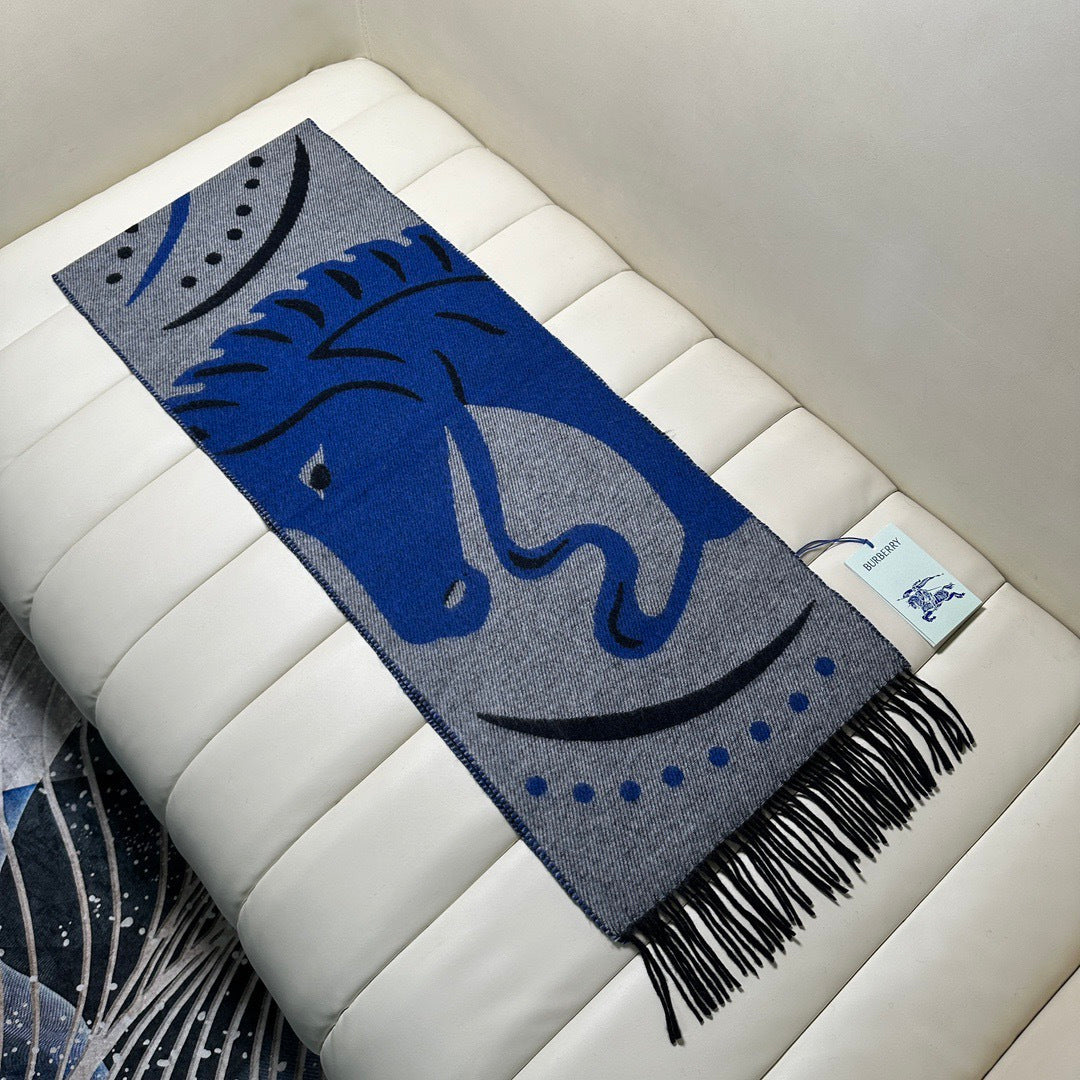 BURBERRY 26S SCARF 168CM IN CASHMERE 145852