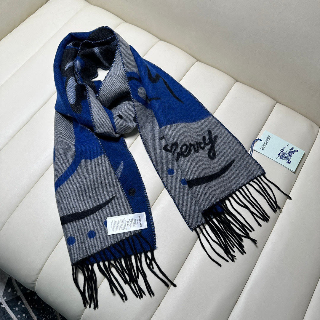 BURBERRY 26S SCARF 168CM IN CASHMERE 145852