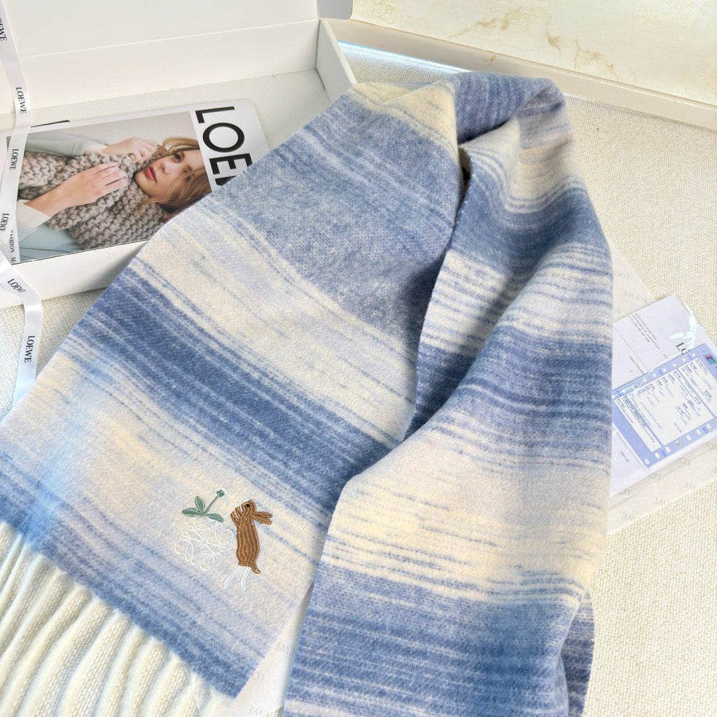 LOEWE 26S SCARF 180 IN MOHAIR WOOL 147429