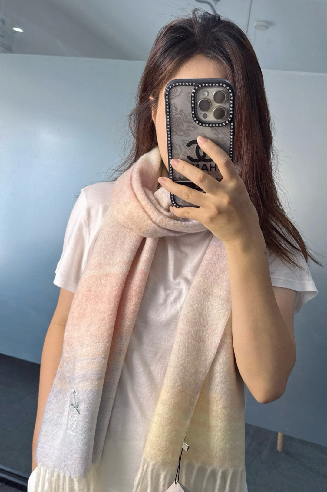 LOEWE 26S SCARF 180 IN MOHAIR WOOL 147430