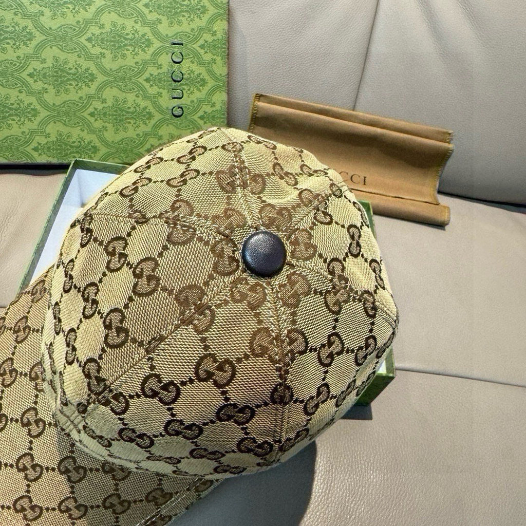 BASEBALL CAP IN BEIGE MONOGRAM CANVAS 872042