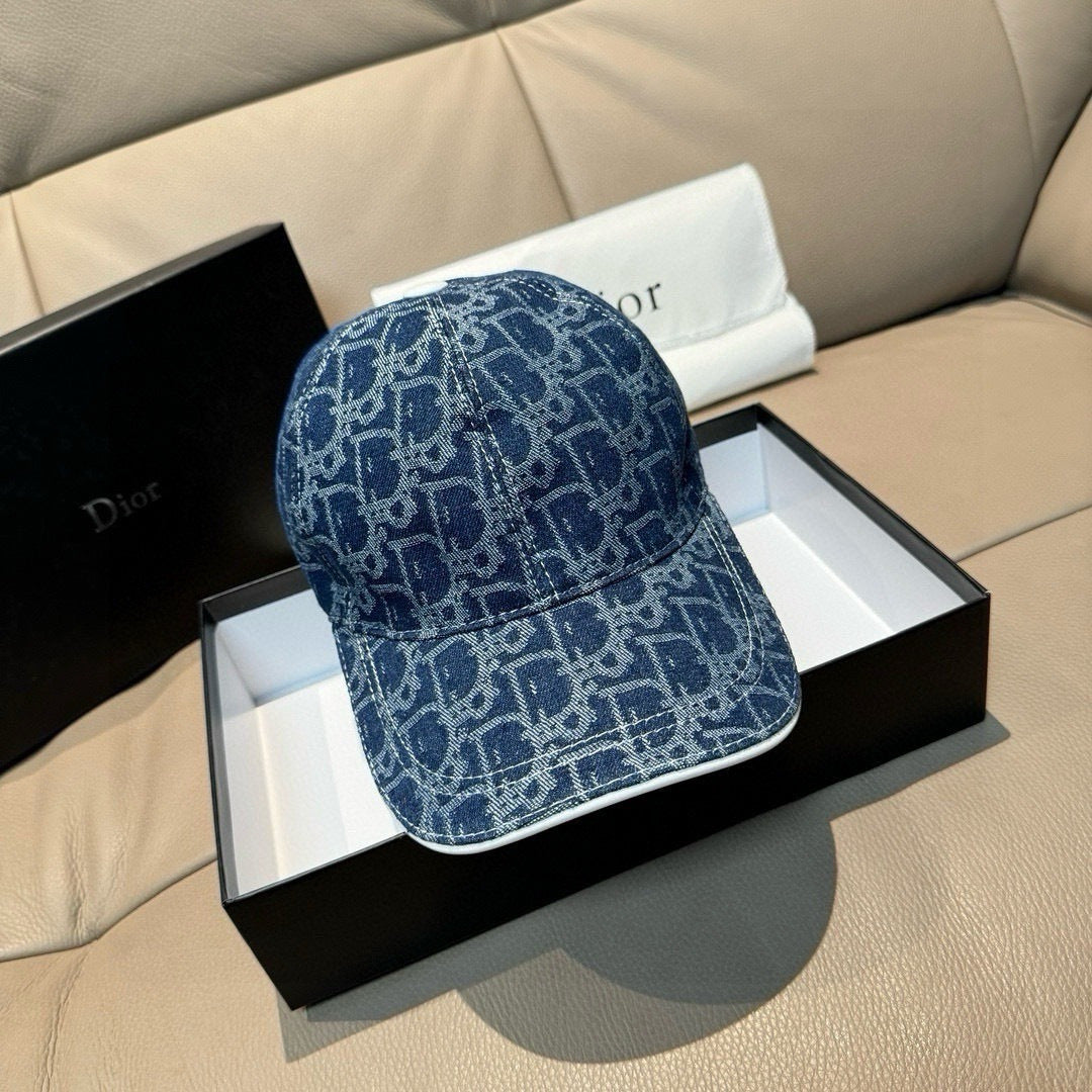 DIOR 26S MONOGRAM BASEBALL CAP STYLE 55
