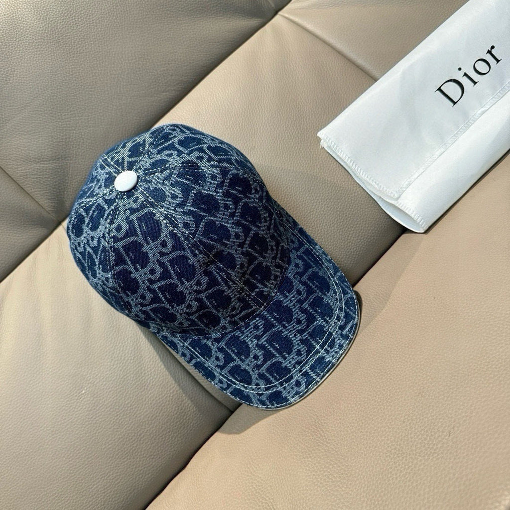 DIOR 26S MONOGRAM BASEBALL CAP STYLE 55