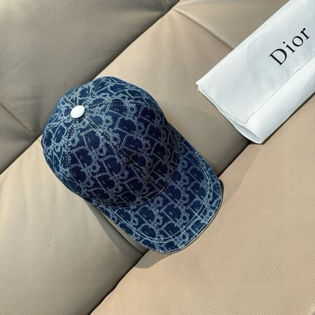 DIOR 26S MONOGRAM BASEBALL CAP STYLE 55