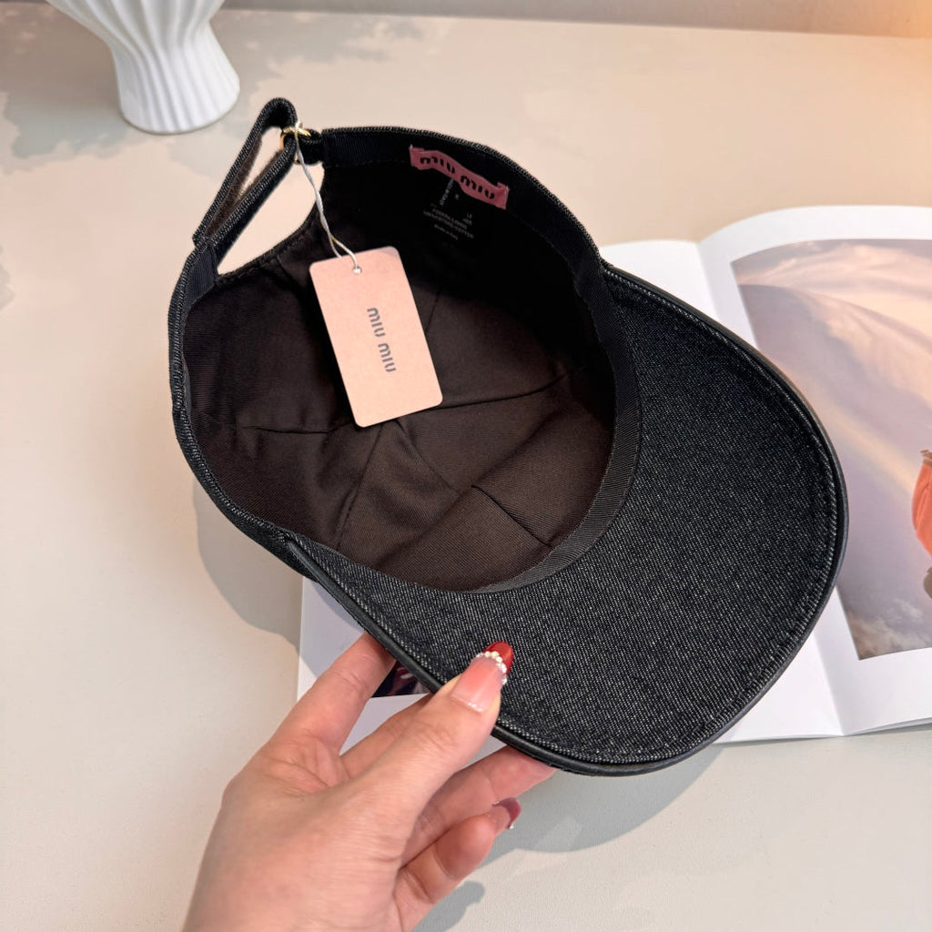 MIUMIU 26S BASEBALL CAP 343797