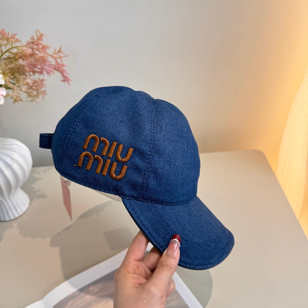 MIUMIU 26S BASEBALL CAP 343798