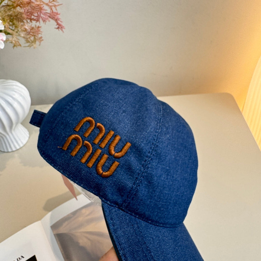 MIUMIU 26S BASEBALL CAP 343798