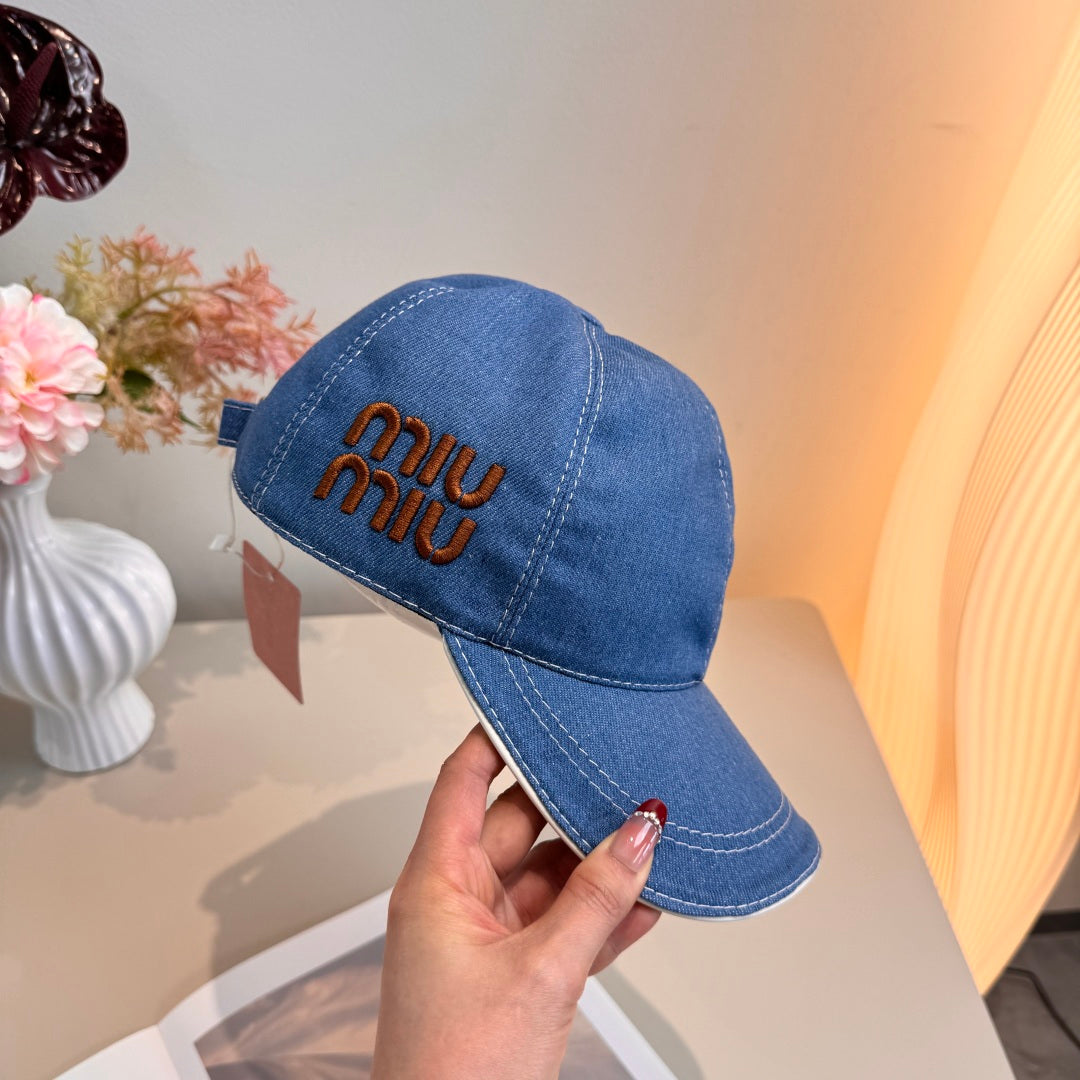 MIUMIU 26S BASEBALL CAP 343799