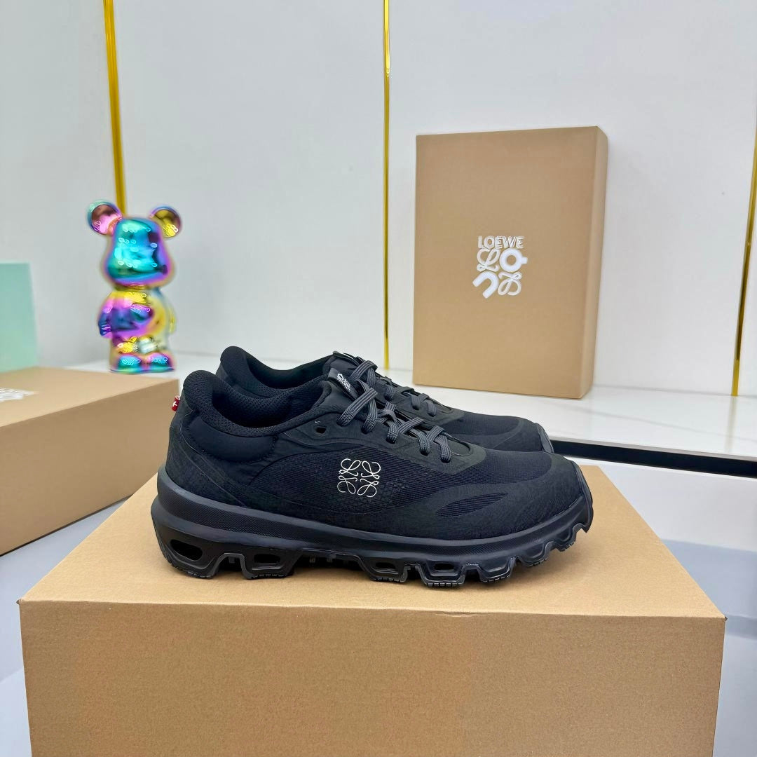 LOEWE 26S RUNNING SNEAKERS IN BLACK MESH