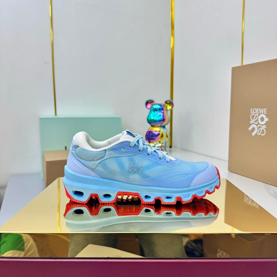 LOEWE 26S RUNNING SNEAKERS IN BLUE MESH