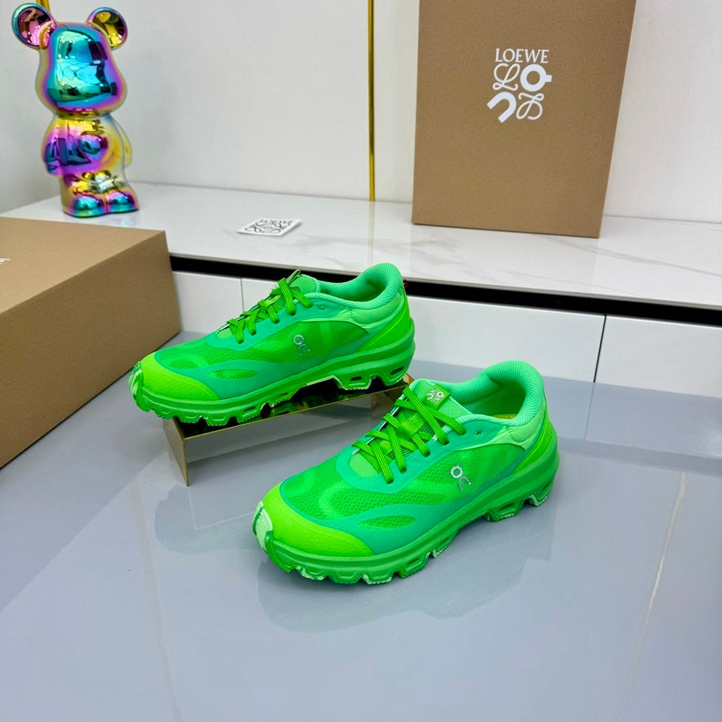 LOEWE 26S RUNNING SNEAKERS IN GREEN MESH