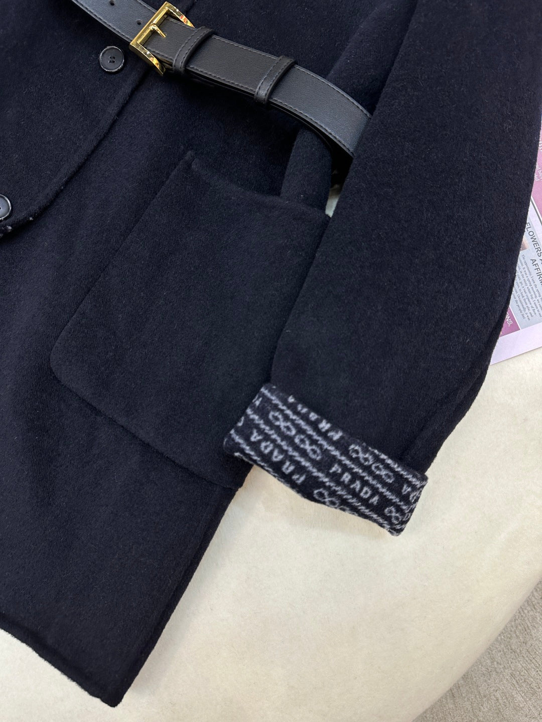 PRADA 25S LONG COAT 474