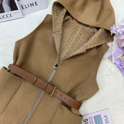 PRADA 25S WOOL VEST COAT 476