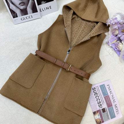 PRADA 25S WOOL VEST COAT 476