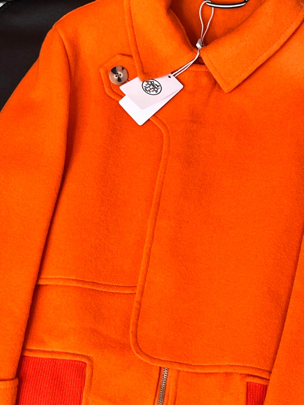 HERMES 25S REVERSIBLE SHORT CASHMERE COAT 238