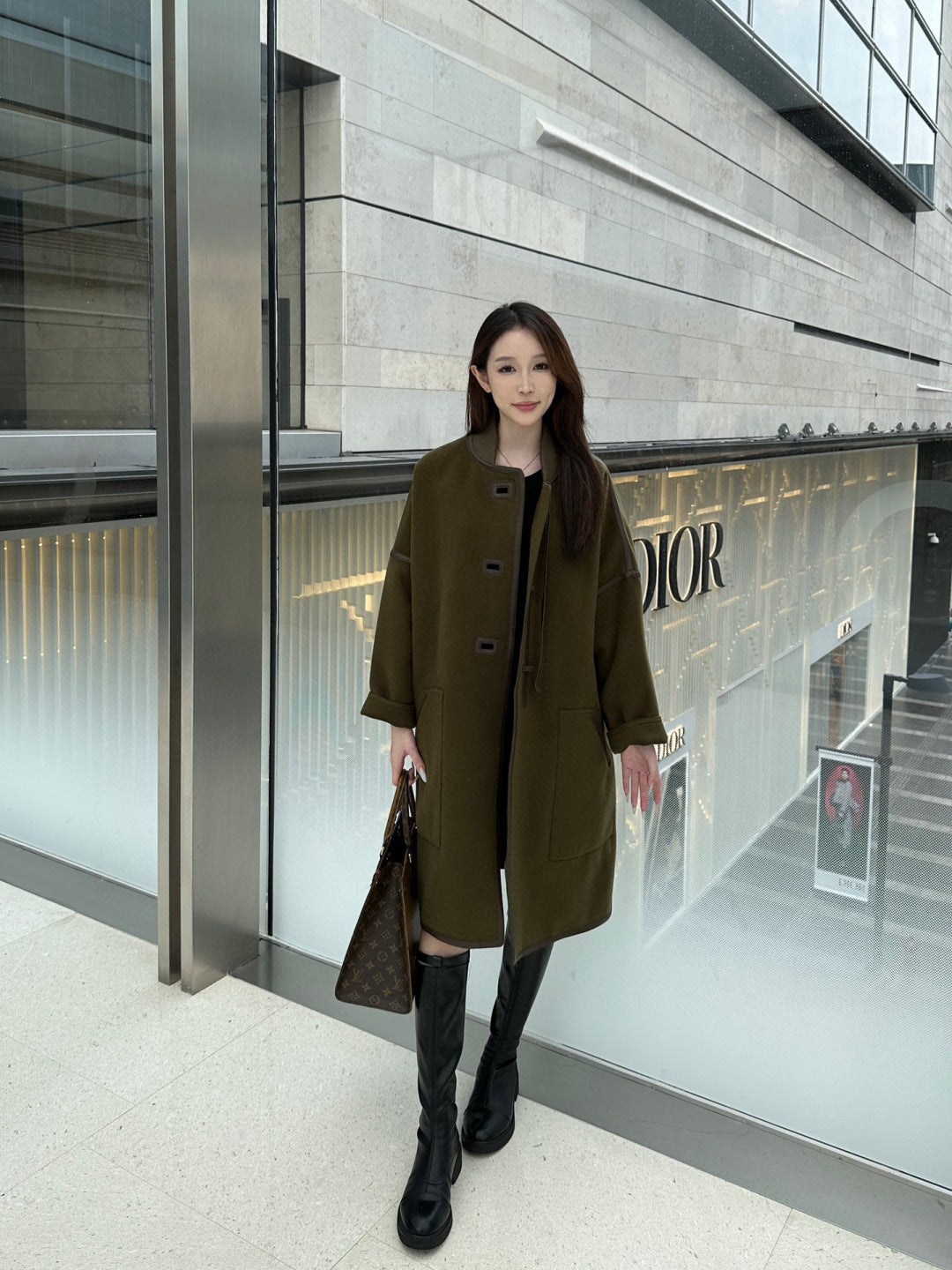 HERMES 25S REVERSIBLE LONG COAT 239