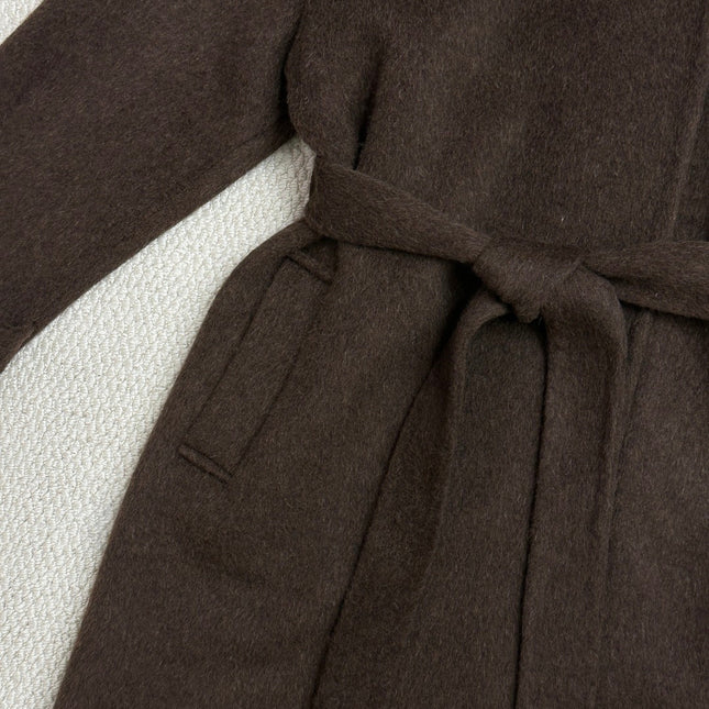 MAX MARA 25S TURTLENECK CASHMERE COAT 130