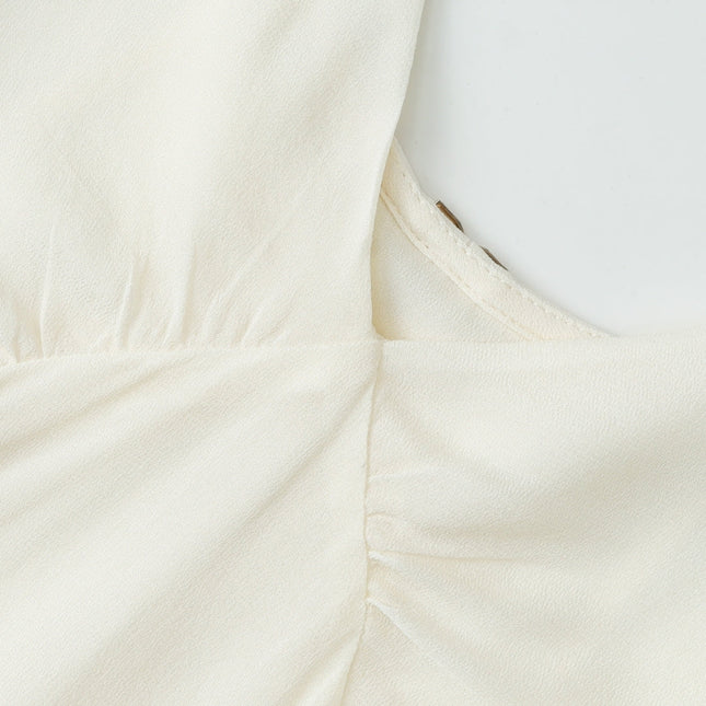 CHLOE 26S V-NECK SHORT-SLEEVE CHIFFON BLOUSE STYLE 59