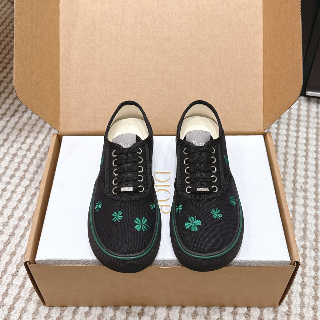 DIOR 26S SALTWIND SNEAKER IN BLACK FABRIC STYLE 3