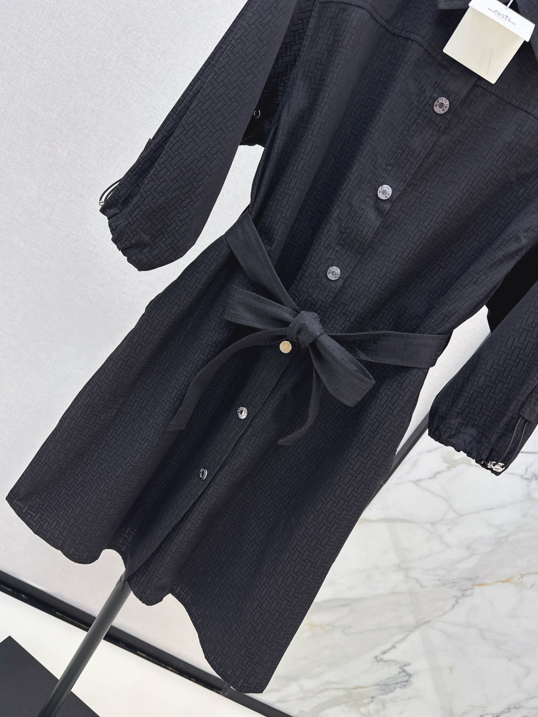 HERMES 26S HIGH NECK DRESS 517