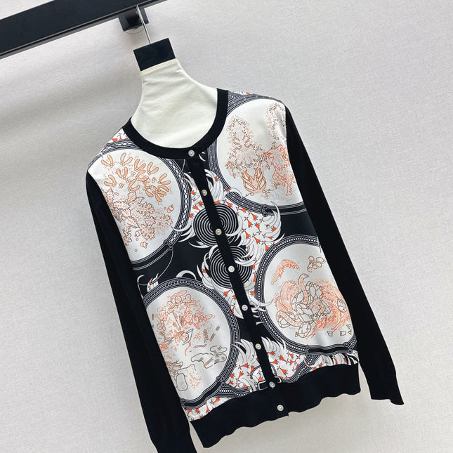 HERMES 26S KNIT CARDIGAN 496