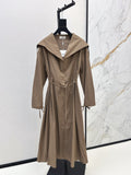 HERMES 26S LONG COAT DRESS 518