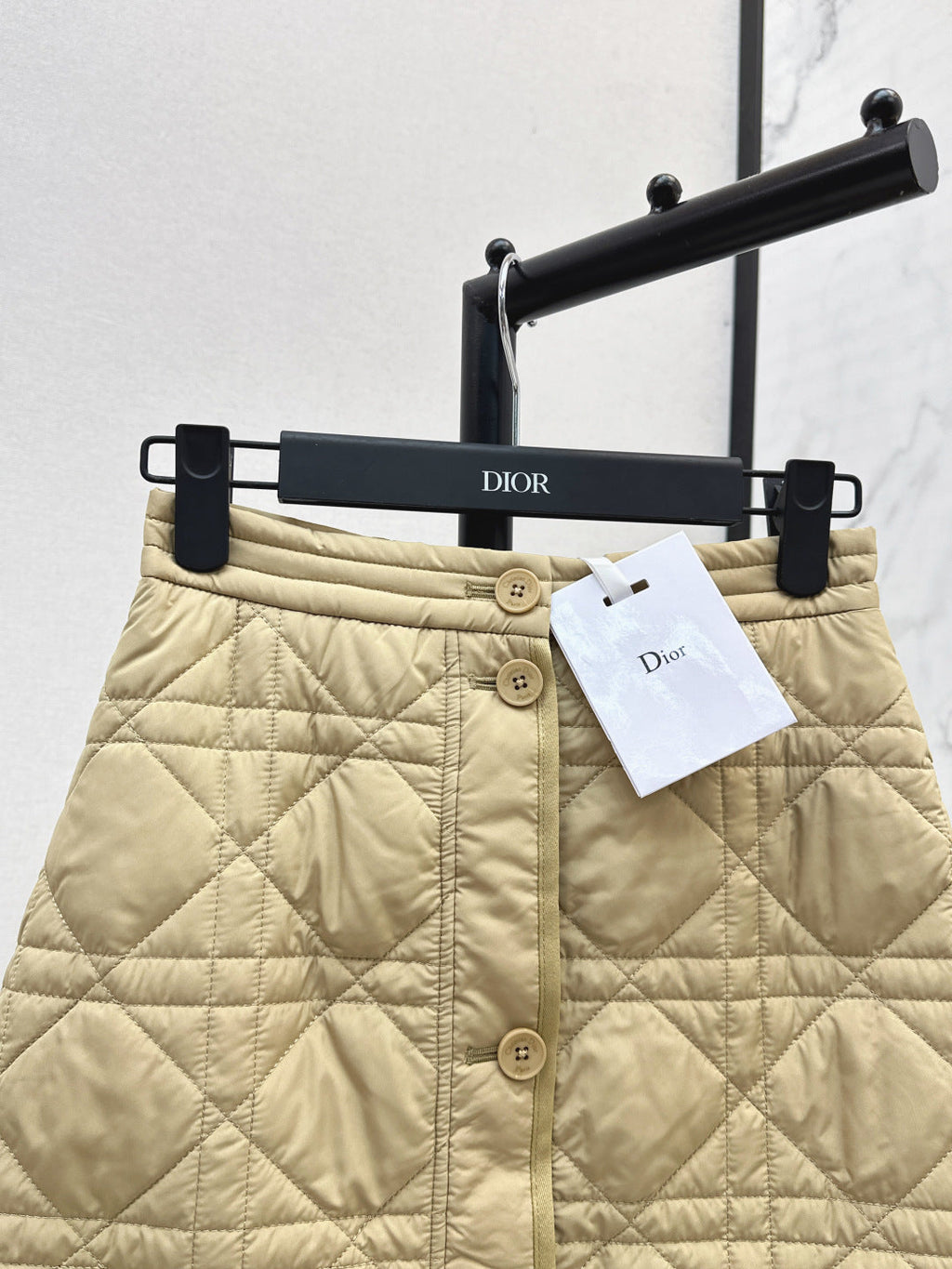 DIOR 25S QUILTED SHORT SKIRT 524