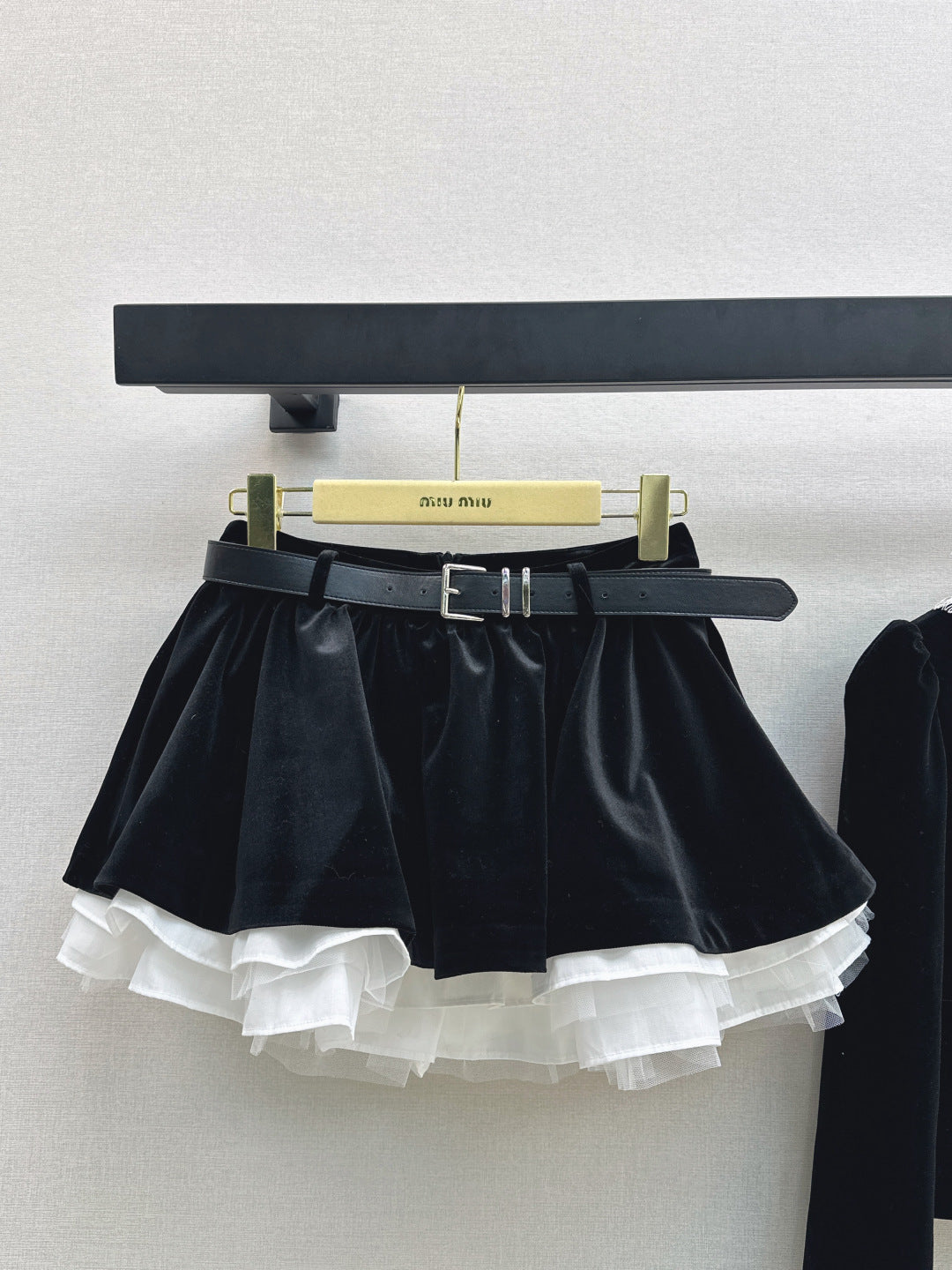 MIUMIU JACKET AND SKIRT SET STYLE 616