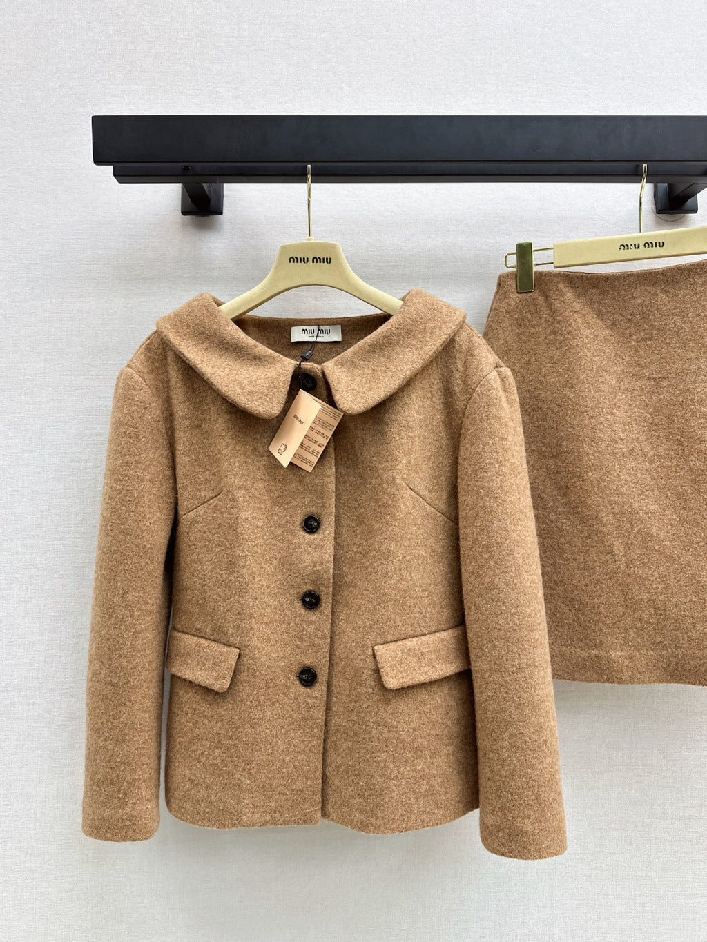 MIUMIU 26S WOOL TWO PIECE SET 959