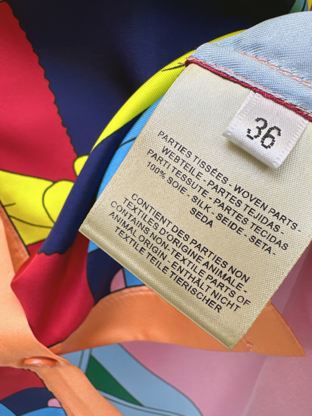 HERMES 25S SILK SHIRT 330