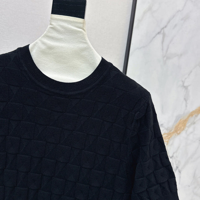 HERMES 26S SHORT SLEEVE SWEATER 546