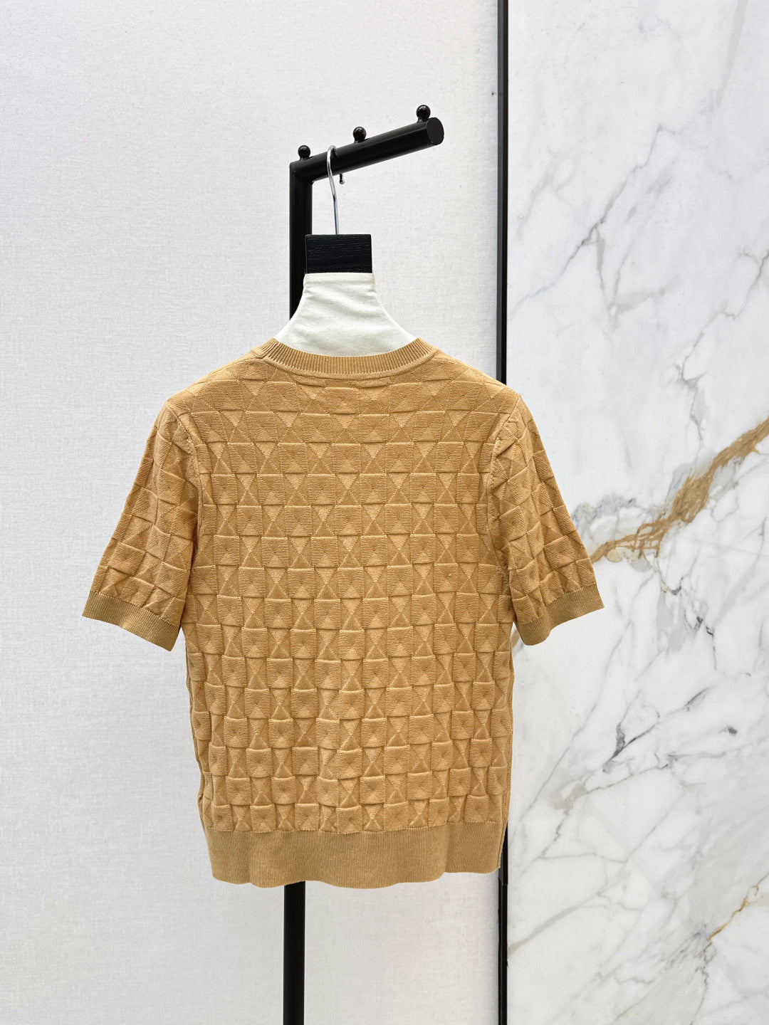HERMES 26S SHORT SLEEVE SWEATER 545