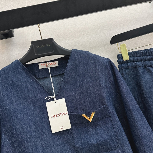 VALENTINO 26S DENIM SET STYLE 18