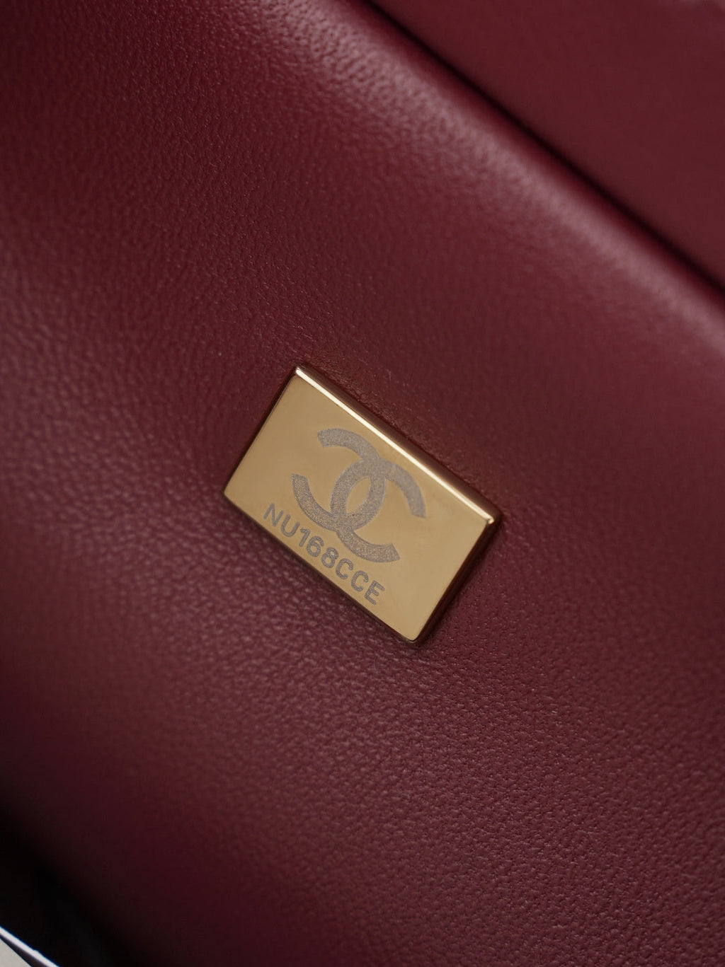 CHANEL 26S SHOPPING BAG MEDIUM 23 IN BROWN LAMBSKIN GOLD HARDWARE