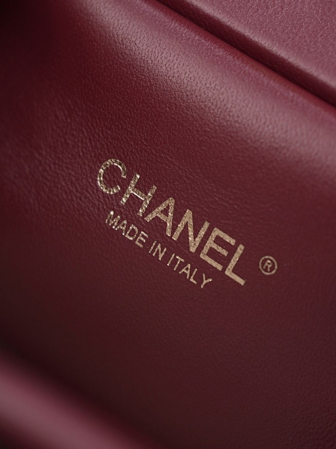 CHANEL 26S SHOPPING BAG MEDIUM 23 IN BROWN LAMBSKIN GOLD HARDWARE
