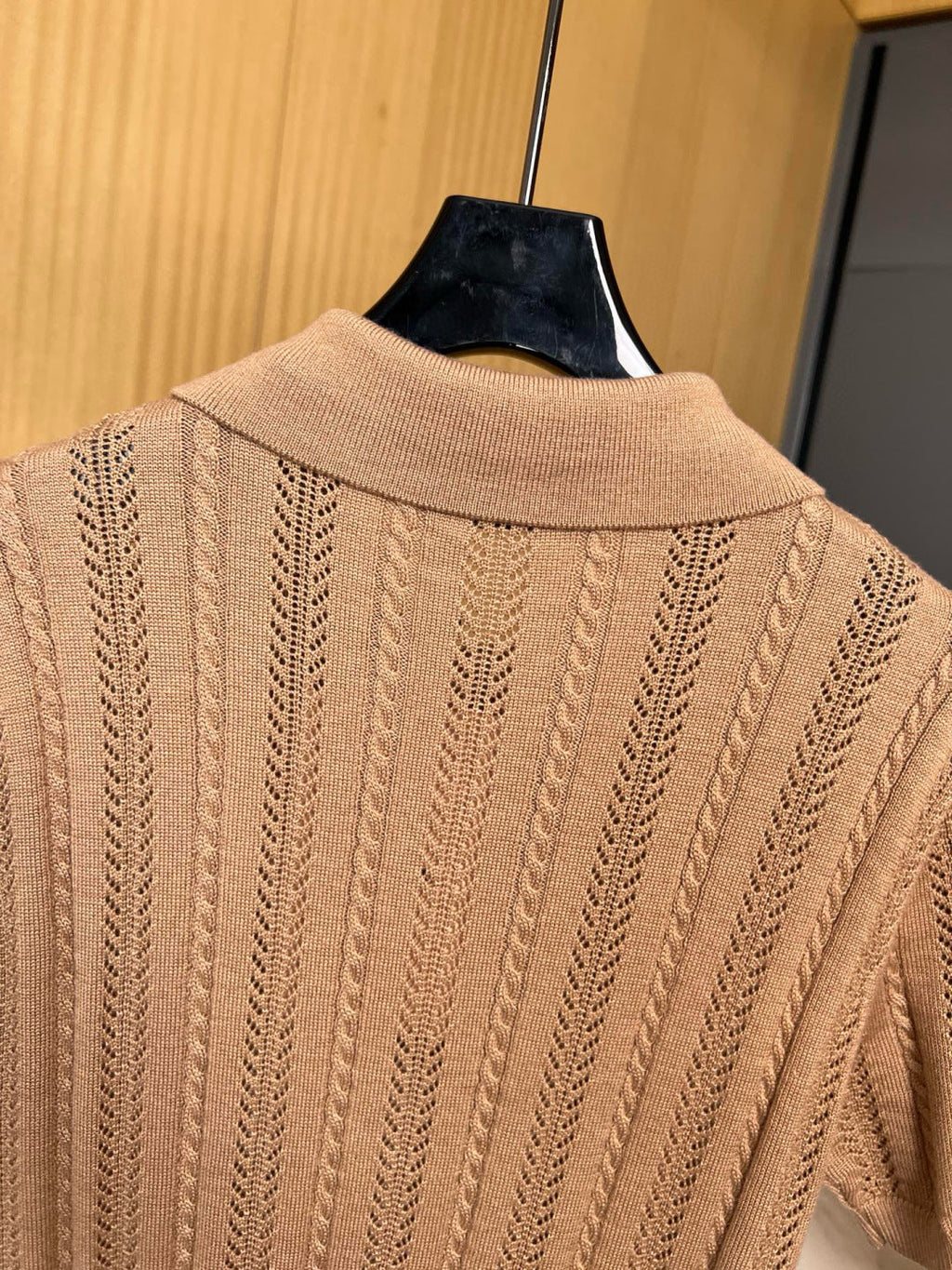 MIUMIU KNITTED POLO SHIRT STYLE 246