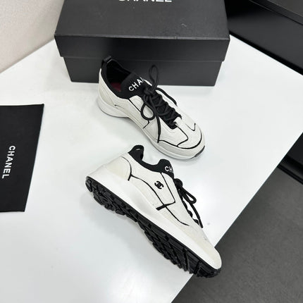 CHANEL 26S SNEAKERS IN WHITE CALFSKIN