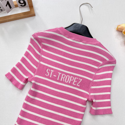 DIOR 25S KNITTED T-SHIRT 636