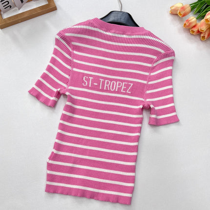 DIOR 25S KNITTED T-SHIRT 636