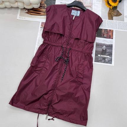 PRADA 25S ELASTIC WAIST SKIRT 305