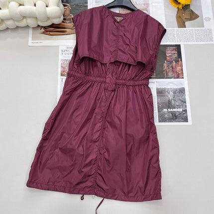 PRADA 25S ELASTIC WAIST SKIRT 305